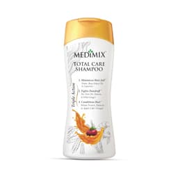 Medimix Total Care Shampoo 200g for Men & Women | Minimize Hairfall, Fight Dandruff with Hair Conditioning | Infused with 9 Herbal Ingredients