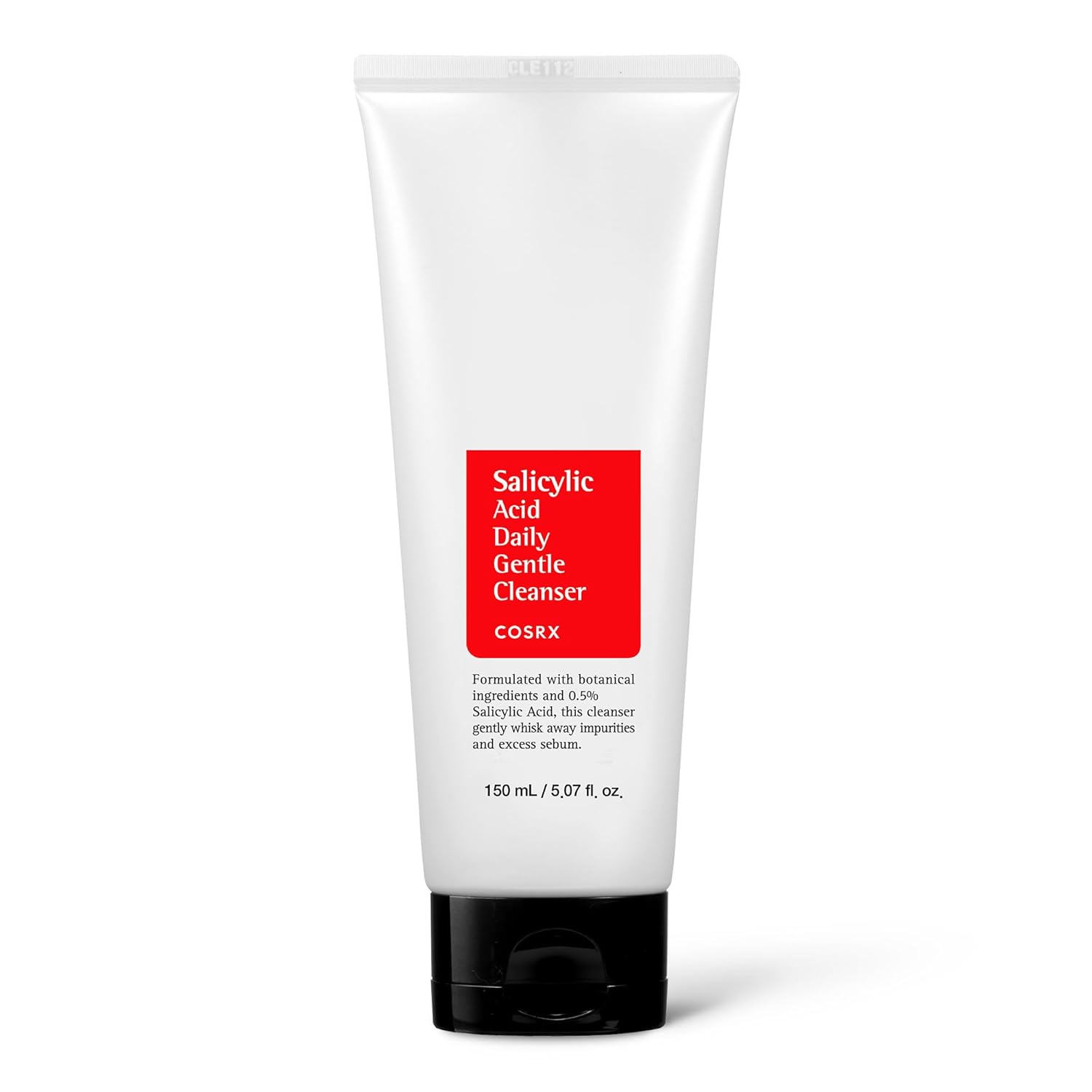 COSRX Salicylic Acid Exfoliating Cleanser 150ml | Gentle Exfoliating Face Wash for Acne-Prone Skin | Removes Dirt & Oil | Korean Skincare, Helps Clear Pores & Smooth Skin Texture