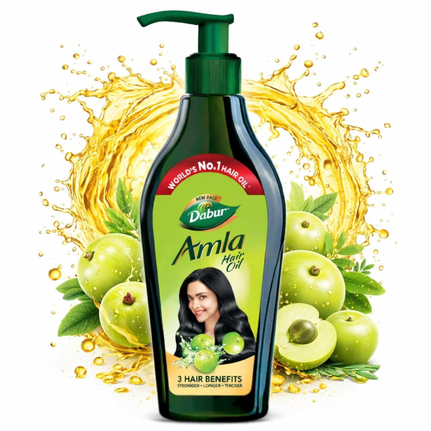 Dabur Amla Hair Oil - for Strong, Long and Thick hair - 550 ml