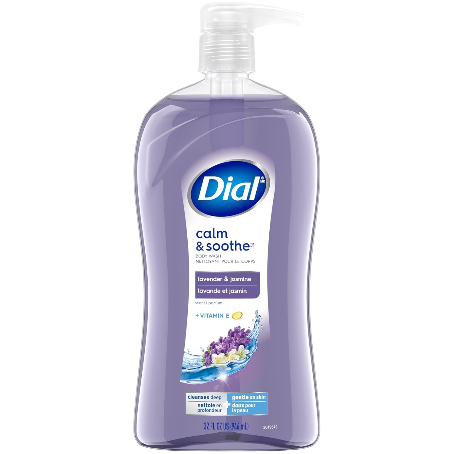 Dial Body Wash, Lavender & Jasmine, 32 Fluid Ounces ( Pack May Vary )