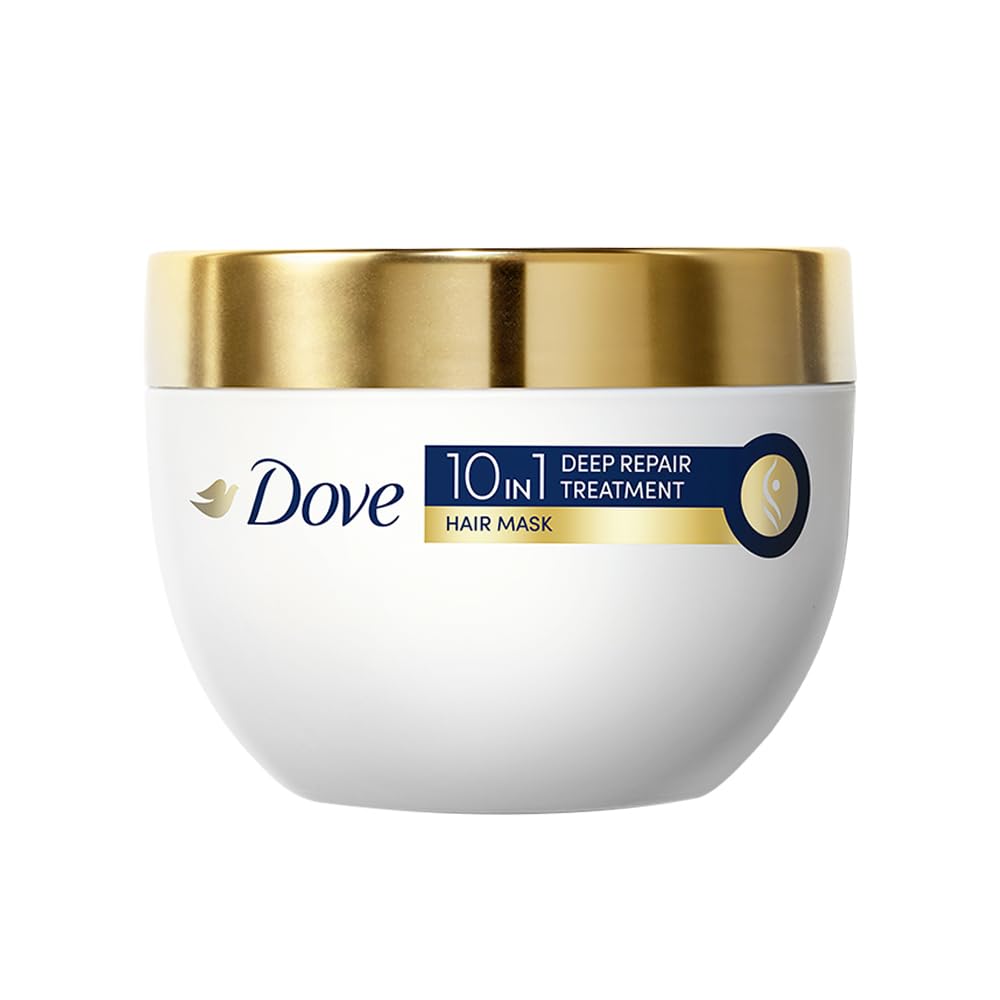Dove Deep Repair Treatment Hair Mask For Damaged Hair With Bio Protein Care Sulphate & Paraben Free 120 ML