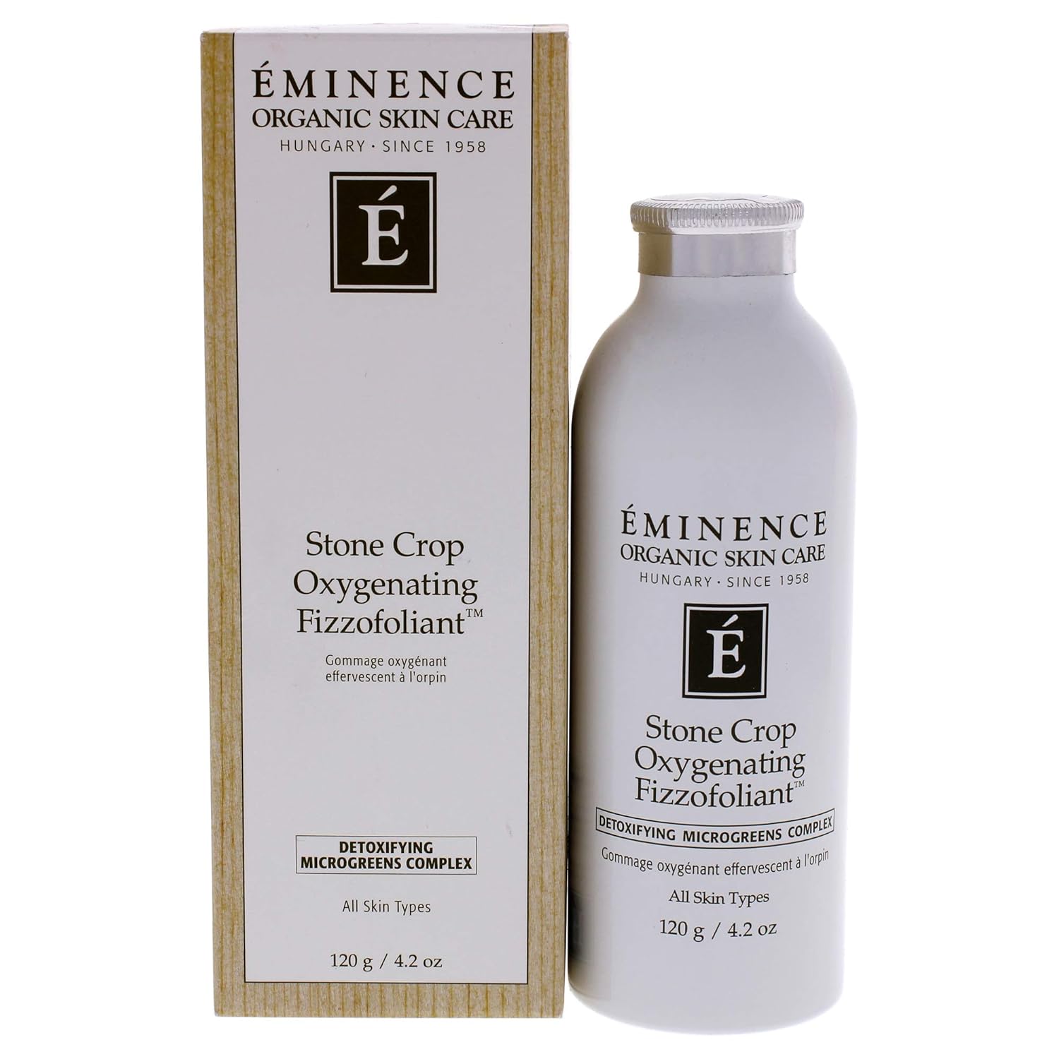Eminence Organic Skincare Stone Crop Oxygenating Fizzofoliant, 4.2 Ounce