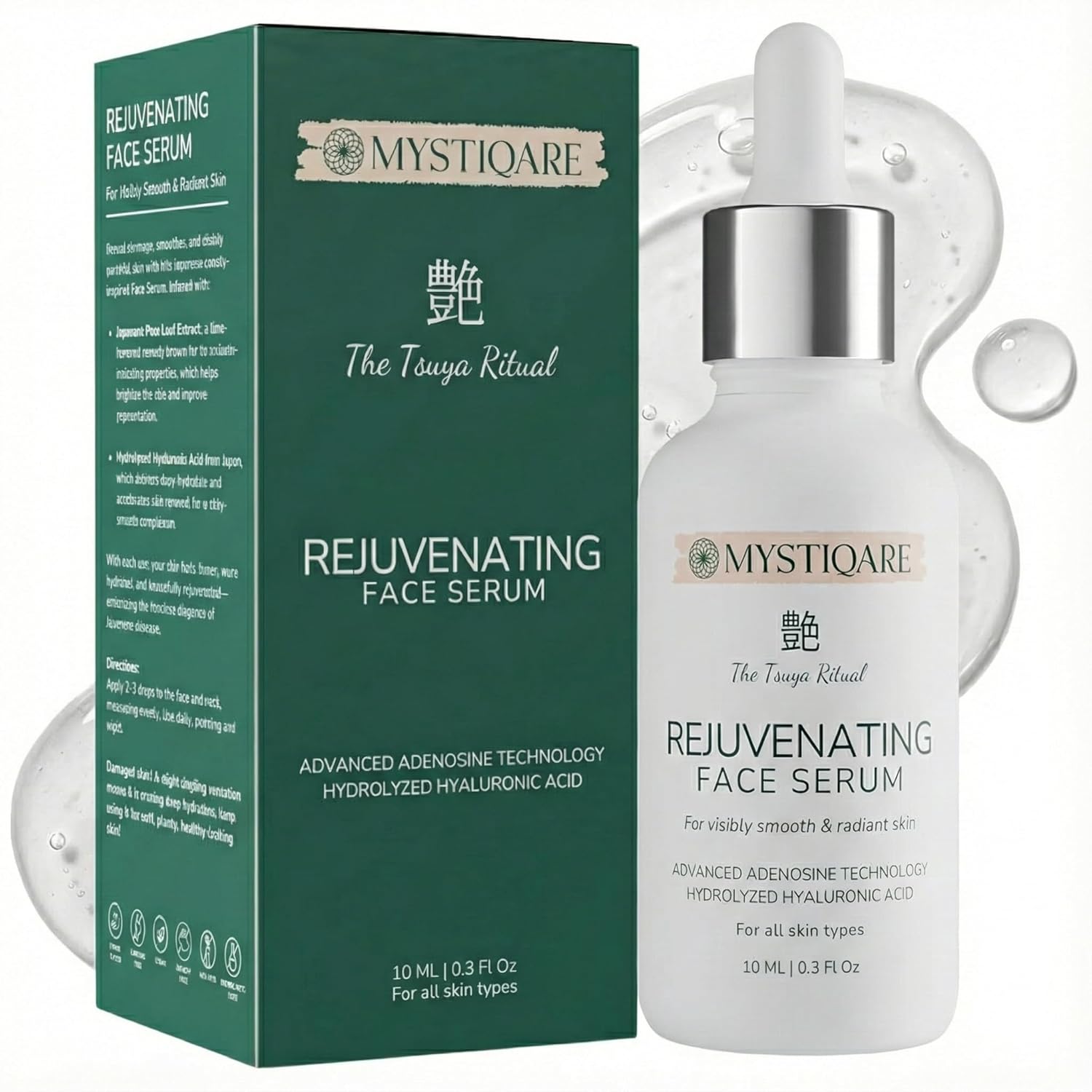 Face Serum for Glowing Skin | Japanese Skincare | with Niacinamide & Hyaluronic Acid | Reduces Pigmentation and Dark Spots | Ideal for Men & Women | 10 ml