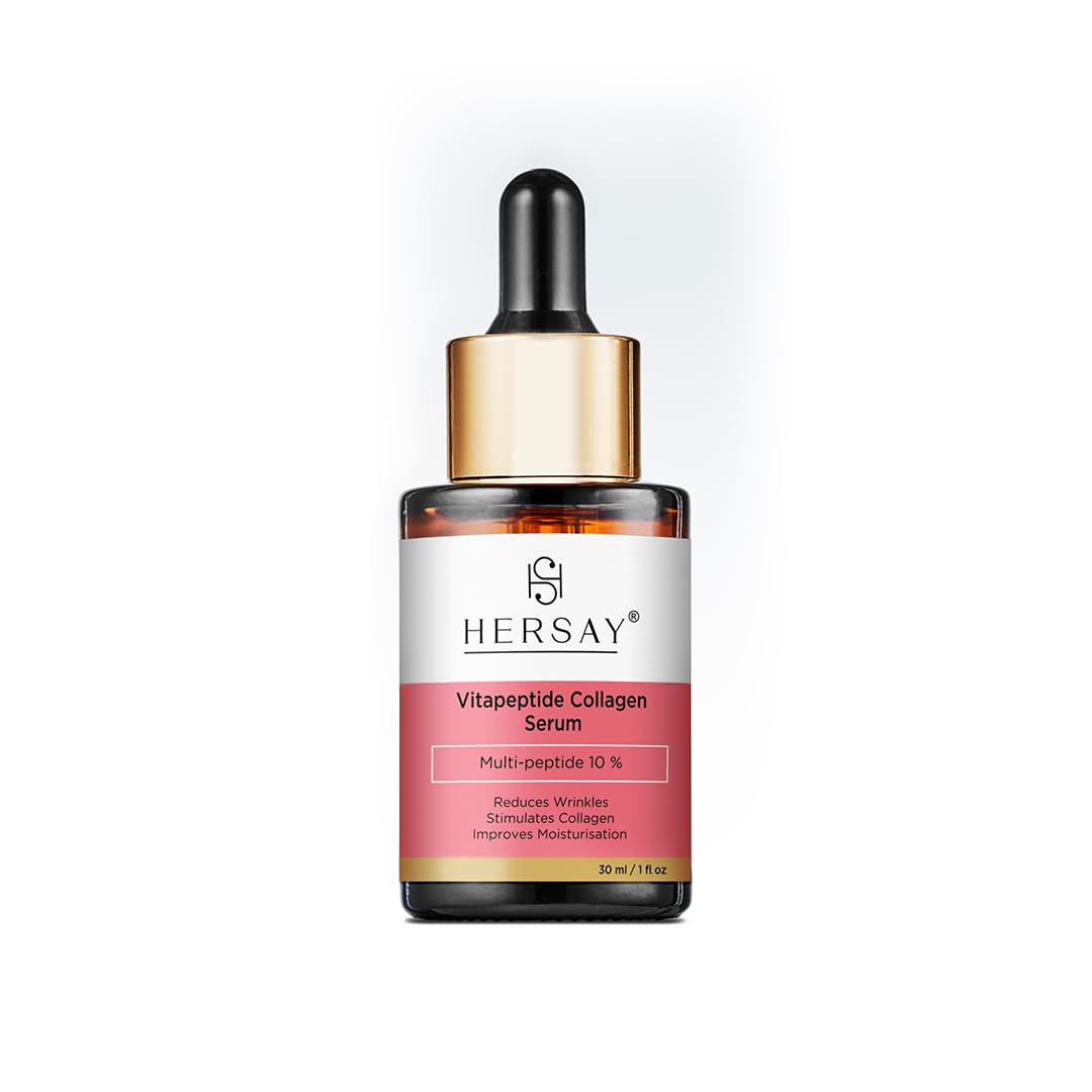 Hersay Vitamin C+ Face Serum | 16% Vitamin C | 10% Niacinamide | Glowing & Moisturised Skin | Anti Aging | Reduces Dark Spots, Sun Damage, Acne | All Skin Types | Free from Parabens | 30ml