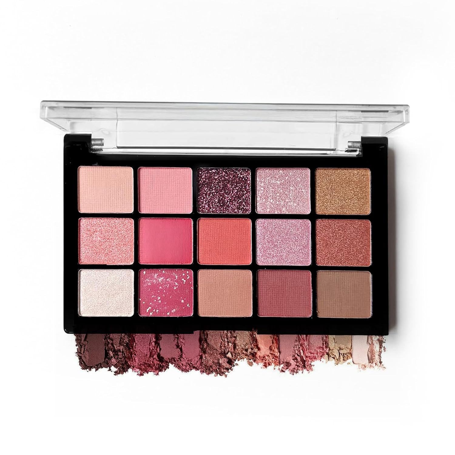 Hilary Rhoda Trendsetter Eyeshadow Palette | Highly Pigmented Shades | Matte & Shimmer Finish | Long-Lasting | All Skin Types | Easily Blendable Eye Makeup Palette - 15g (Rule Breaker - Shade 01)