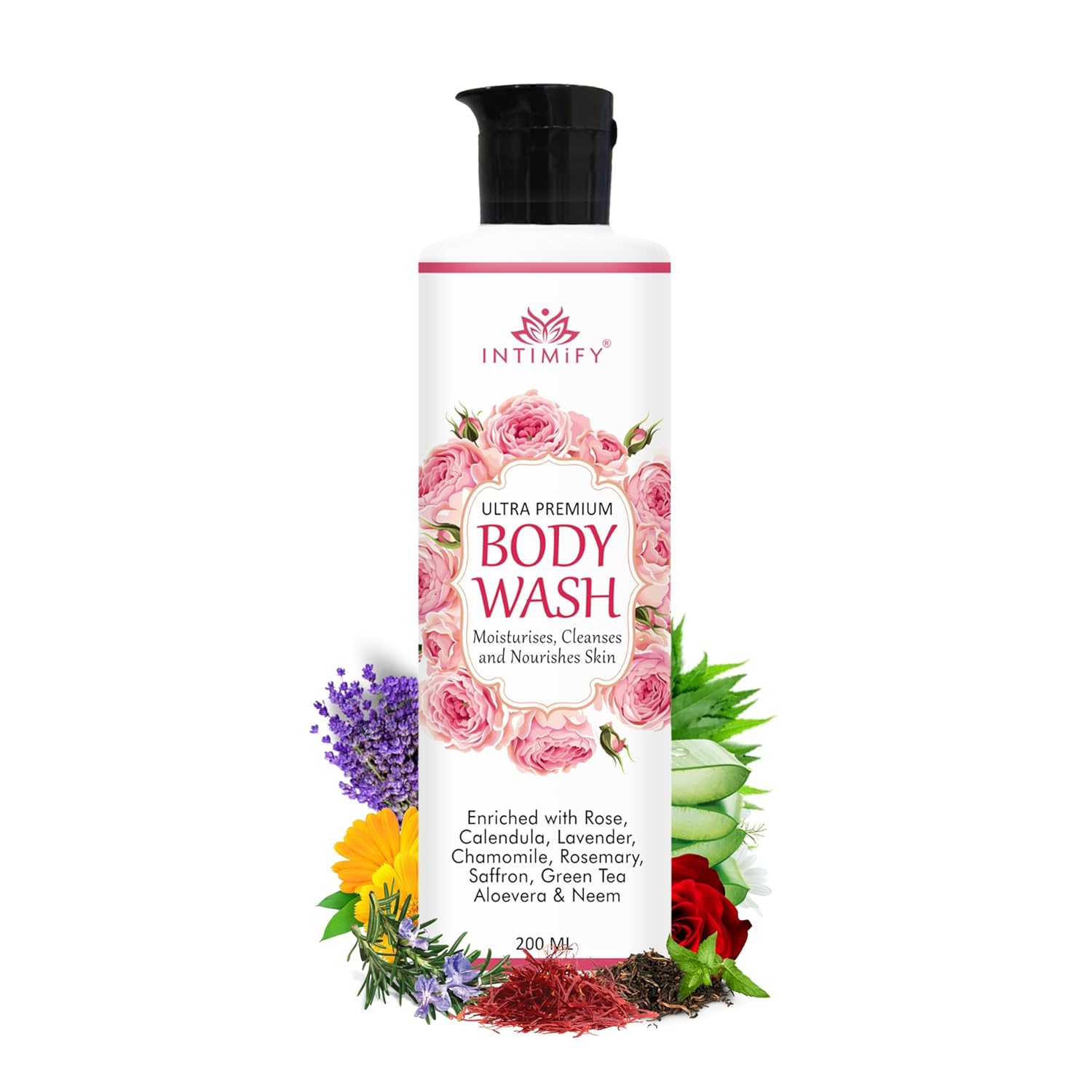 INTIMIFY Body Wash For Tan Removal | Glowing Skin Shower Gel | Body Wash for Women & Men