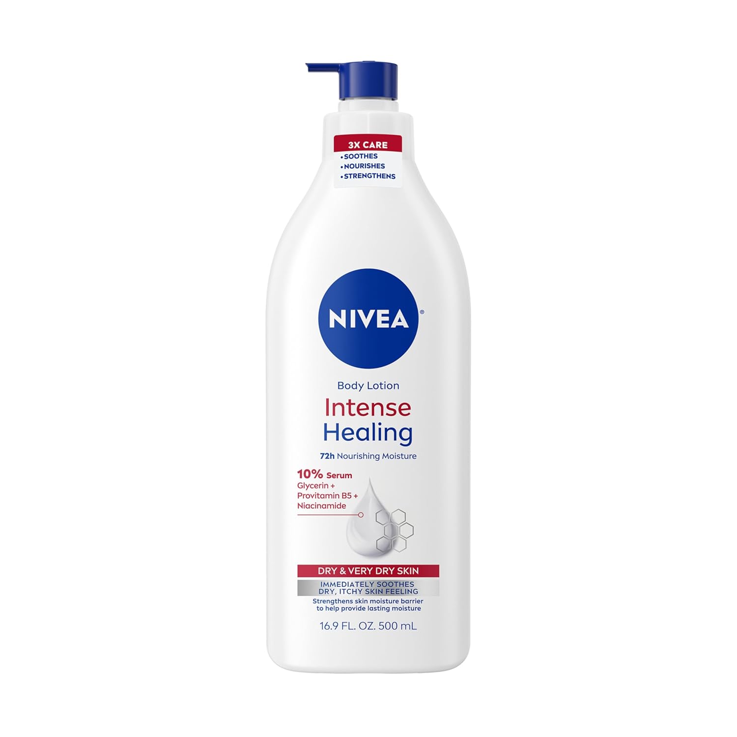 Nivea Extended Moisture Body Lotion for Dry to Very Dry Skin,500.00 ml (Pack of 1)