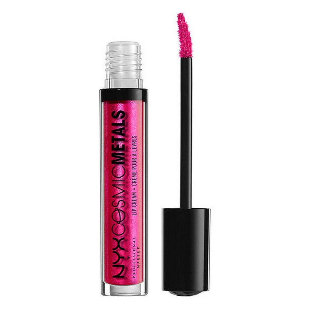 Nyx Professional Makeup Cosmic Metals Lip Cream, Fuchsia Fusion, 4ml