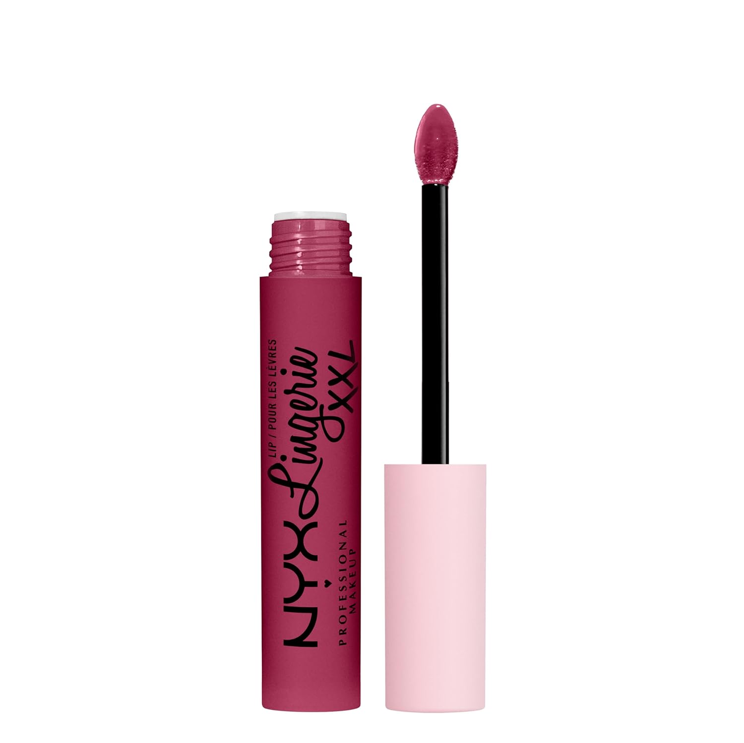 NYX PROFESSIONAL MAKEUP Lip Lingerie XXL Matte Liquid Lipstick - Xxtended (Berry Pink)