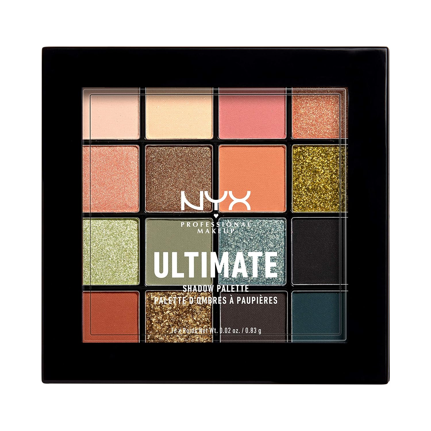 NYX PROFESSIONAL MAKEUP Ultimate Shadow Palette, Eyeshadow Palette, Utopia