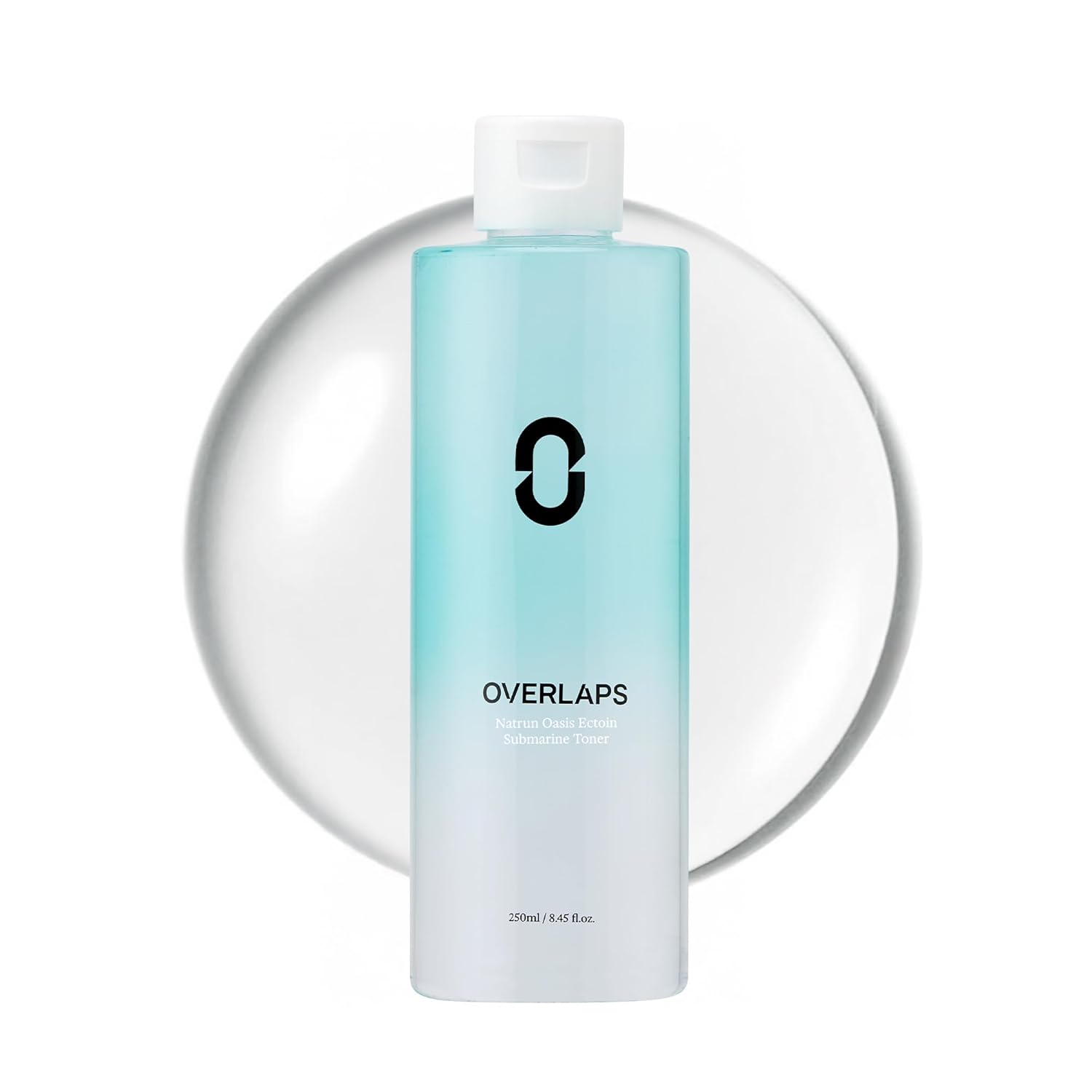 Overlaps 5000ppm Ectoin Calming Toner | Redness Relief & Barrier Repair for Sensitive & Blemish-Prone Skin | Glass Skin Hydration with Hyaluronic Acid & Panthenol | Korean Skincare, 8.45 fl. oz.