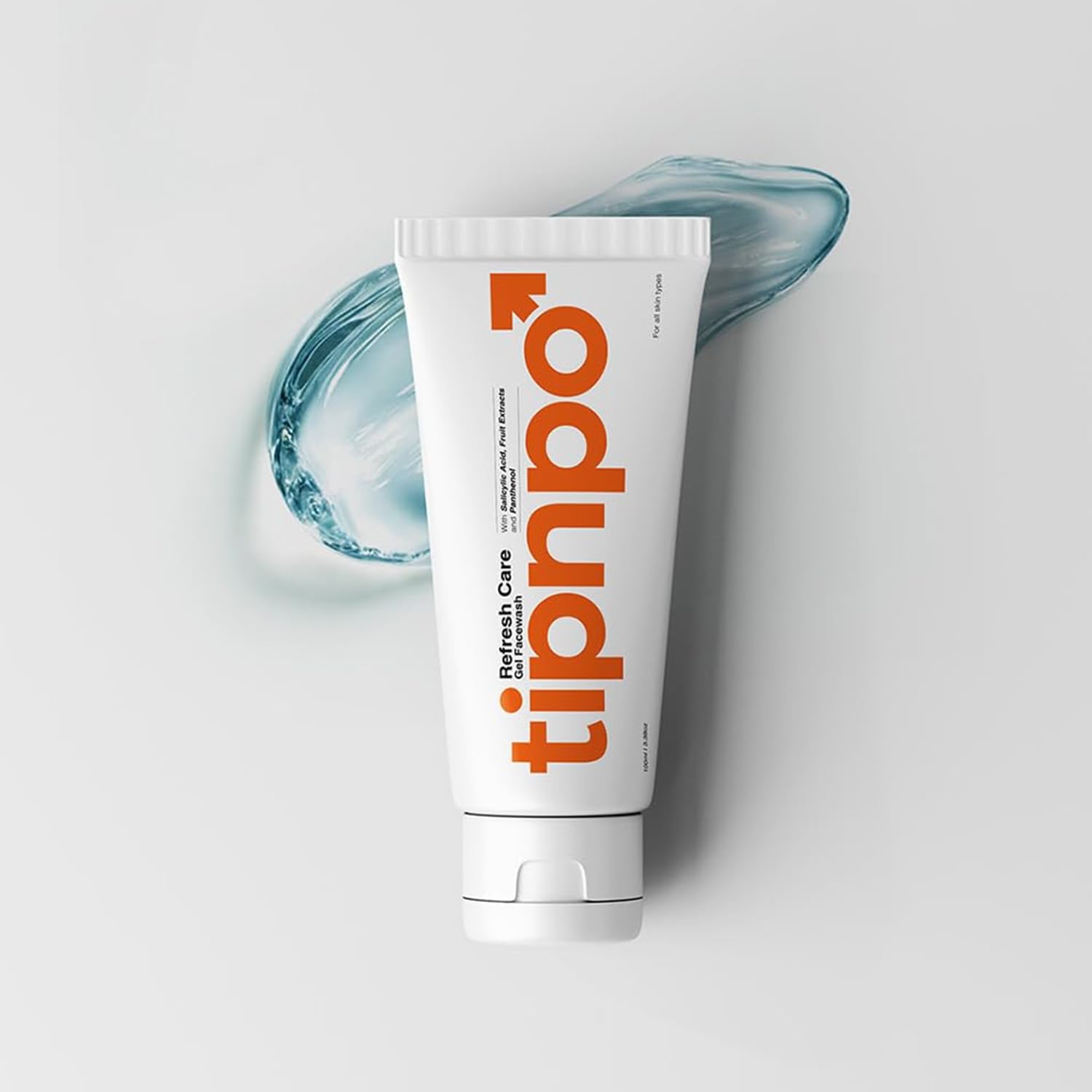 Refresh Care Gel Facewash | Salicylic Acid Face Wash | pH-Balanced Skin Cleanser for Daily Skin Care | Face Wash with Salicylic Acid | Skin Care Men | 100 ml