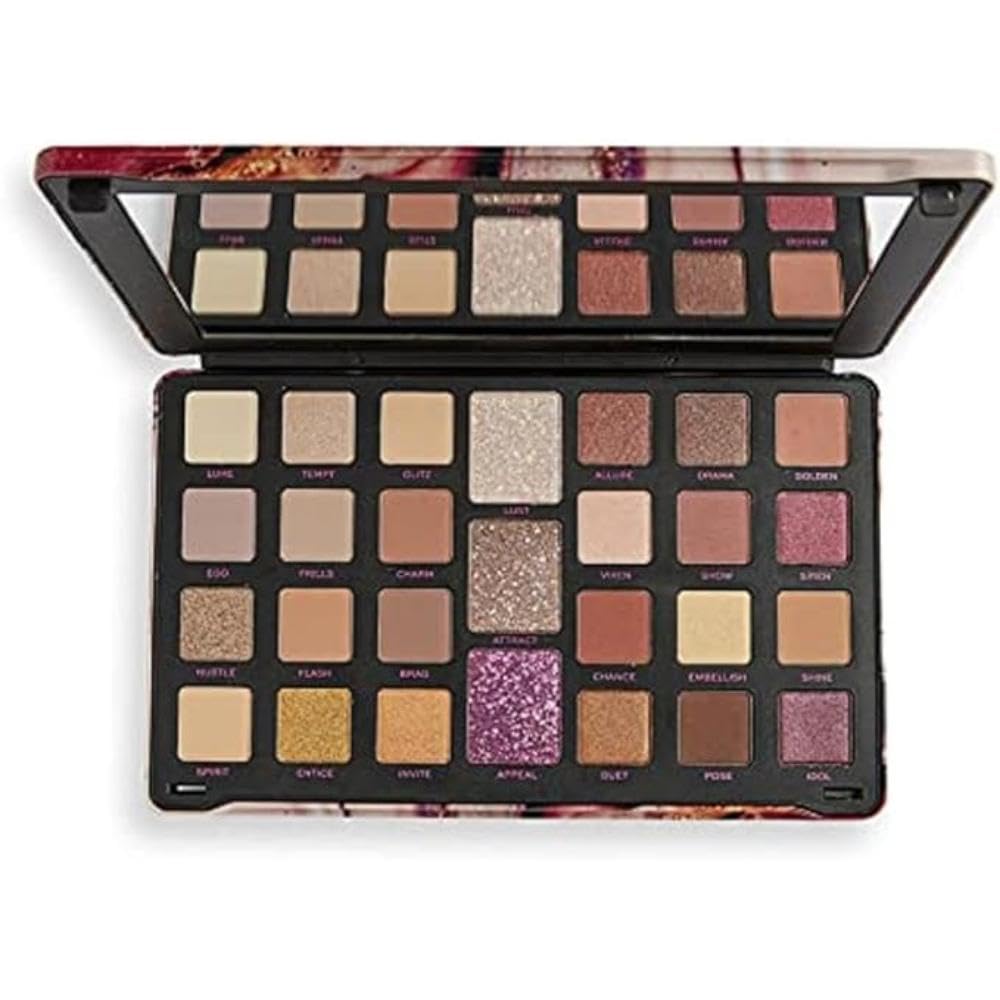 Revolution Beauty London Makeup Revolution Forever Limitless Allure Eyeshadow Palette, Matte Finish - Multicolor