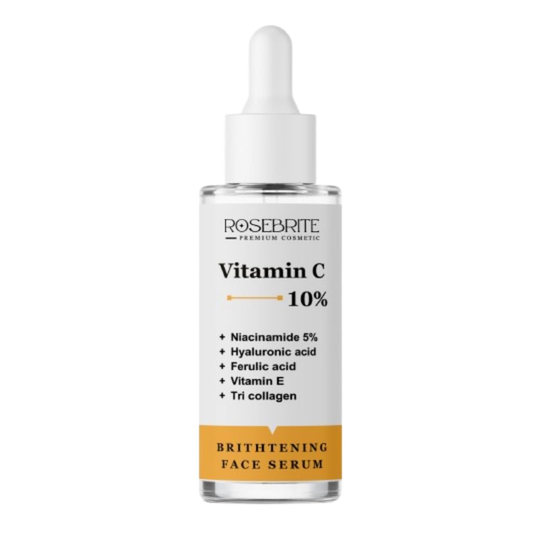 Vitamin C 10% Brightening Face Serum with Niacinamide 5%, Hyaluronic Acid, Tri Collagen For Pigmentation, fine lines, wrinkles, promoting smoother & younger-looking skin